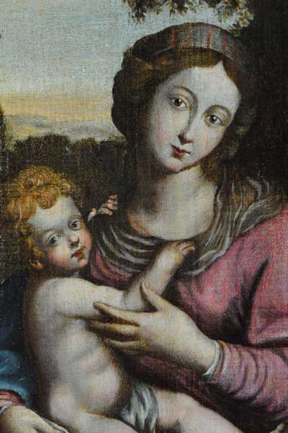 Madonna col Bambino (XVIIe)