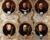 Portraits des Abbés de Willibrord à la révolution française (XIXe)